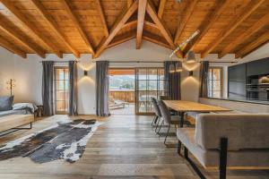 Postel nebo postele na pokoji v ubytování Dachstein West Apartment T4