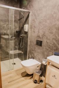 Koupelna v ubytování Hotel Neptuno