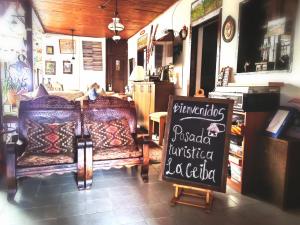 Posezení v ubytování Hotel Posada Turística la Ceiba