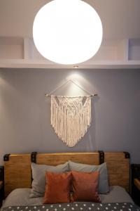 Posteľ alebo postele v izbe v ubytovaní Art Apartament 2 Ustrzyki Dolne + 11 fotografií