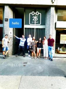 Hostia v ubytovaní Central Hostel Milano