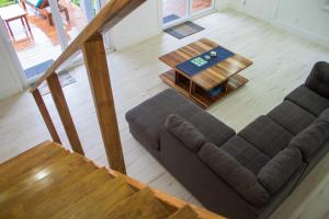 Predel za sedenje v nastanitvi Casa Amaroo - Villa at Luna Beach Roatan