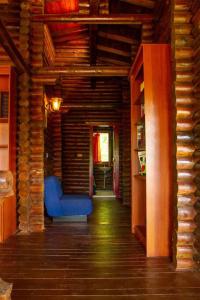 Posezení v ubytování Eco Cabañas San Lorenzo