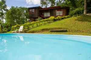 The swimming pool at or close to Eco Cabañas San Lorenzo