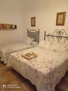 Posteľ alebo postele v izbe v ubytovaní Casa Rural VILLAMADA