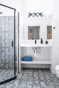 Kúpeľňa v ubytovaní Mazurski Apartament 2