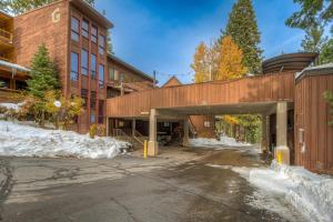 Bygningen som feriehuset ligger i