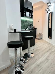 Virtuvė arba virtuvėlė apgyvendinimo įstaigoje Green Spot - Premium Studio - Sanador Victoriei
