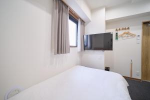 TV a/nebo společenská místnost v ubytování Ano Hotel Asakusa