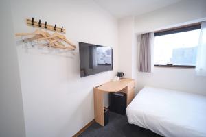 TV a/nebo společenská místnost v ubytování Ano Hotel Asakusa