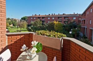 Vonkajšia záhrada v ubytovaní Best Western Hotel I Triangoli