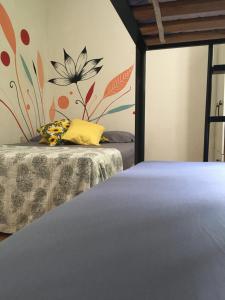 Cama o camas de una habitación en Floripa Camping e Hostel