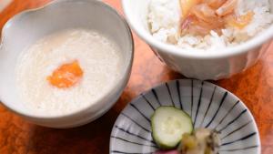 Matur á eða í nágrenni ryokan-hótelanna