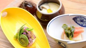 Matur á eða í nágrenni ryokan-hótelanna
