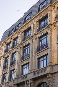 O edifício em que o hotel se localiza