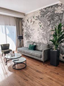 Гостиная зона в Ajax Hotel