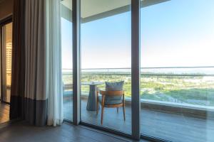 Balkón nebo terasa v ubytování Hoiana Residences