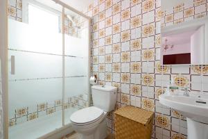 A bathroom at Casa Haba