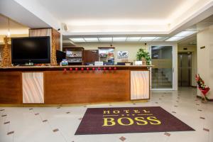 Vstupní hala nebo recepce v ubytování Hotel Boss