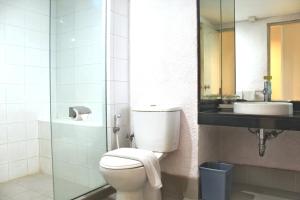 Koupelna v ubytování Lux Tychi Hotel