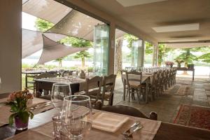 Restaurace v ubytování La Finestra sul Po - Agriturismo