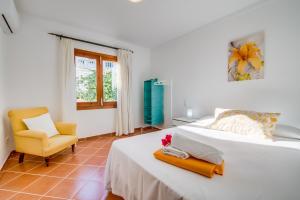Posteľ alebo postele v izbe v ubytovaní Ideal Property Mallorca - Can Jaume