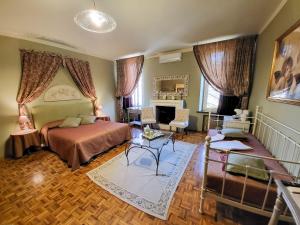Кровать или кровати в номере Casa Masoli