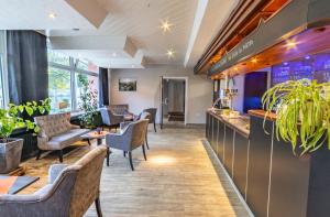 Posezení v ubytování Hotel-Gasthof zum Ritter