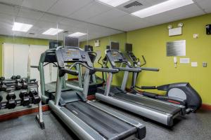Fitness centrum a/nebo fitness zařízení v ubytování Comfort Inn & Suites Mt Laurel-Philadelphia
