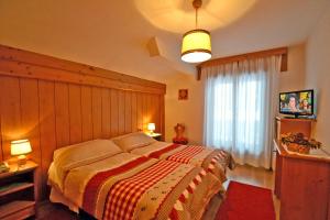 Кровать или кровати в номере Hotel Villa Nevada