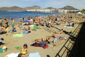 Fotografia z galérie ubytovania Fantástico Apartamento de diseño en Las Canteras. v destinácii Las Palmas de Gran Canaria