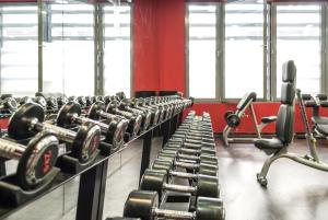 Posilňovňa alebo fitness centrum v ubytovaní Imperial Suites