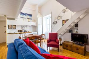 Area soggiorno di Grifeo - Quiet and Relaxing Flat on Panoramic Route