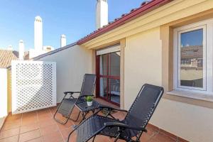 Balkón nebo terasa v ubytování 797 Holiday Rentals -Lujoso Atico duplex en el centro de Benalmadena