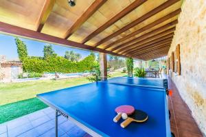 Stolný tenis v ubytovaní Ideal Property Mallorca - Moli alebo v jeho okolí