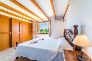 Posteľ alebo postele v izbe v ubytovaní Ideal Property Mallorca - Moli
