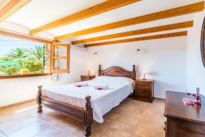 Posteľ alebo postele v izbe v ubytovaní Ideal Property Mallorca - Moli