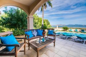 A balcony or terrace at Ideal Property Mallorca - Didi