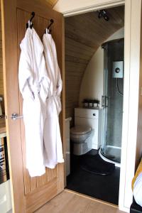 Et badeværelse på Cwm Hapus