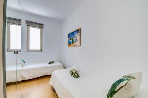 Postel nebo postele na pokoji v ubytování Ideal Property Mallorca - Bosset Platja