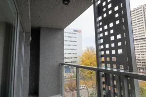 Balkón alebo terasa v ubytovaní Golden apartmentsIsok15I2