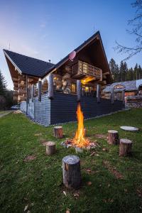 Gallery image of Chalet Ondrej Tale-Chopok-BBQ-Fire pit-Kids playground-Views in Tale +43 photos