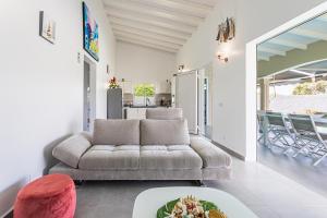 Kuchyň nebo kuchyňský kout v ubytování Les Villas de la Cheminée