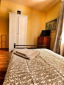 Posteľ alebo postele v izbe v ubytovaní Hotel Pod Kokšínem