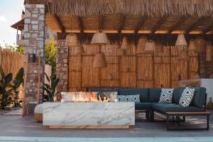 Posedenie v ubytovaní Le Ialyse Luxury Villa