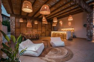 Posedenie v ubytovaní Le Ialyse Luxury Villa