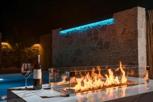 Bazén v ubytovaní Le Ialyse Luxury Villa alebo v jeho blízkosti