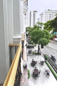 Balkón alebo terasa v ubytovaní HOME by FLATTO APARTMENT
