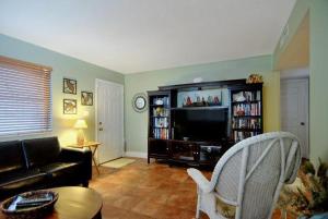 Biblioteca en la casa vacacional