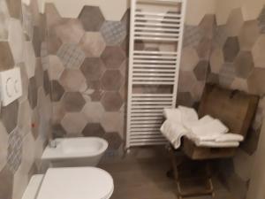 Koupelna v ubytování L'Isola Dla Cerrea